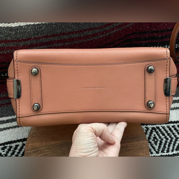 COACH Dusty Rose Glovetanned Leather Swagger 27 Bag & Wallet Set - Picture 15 of 16